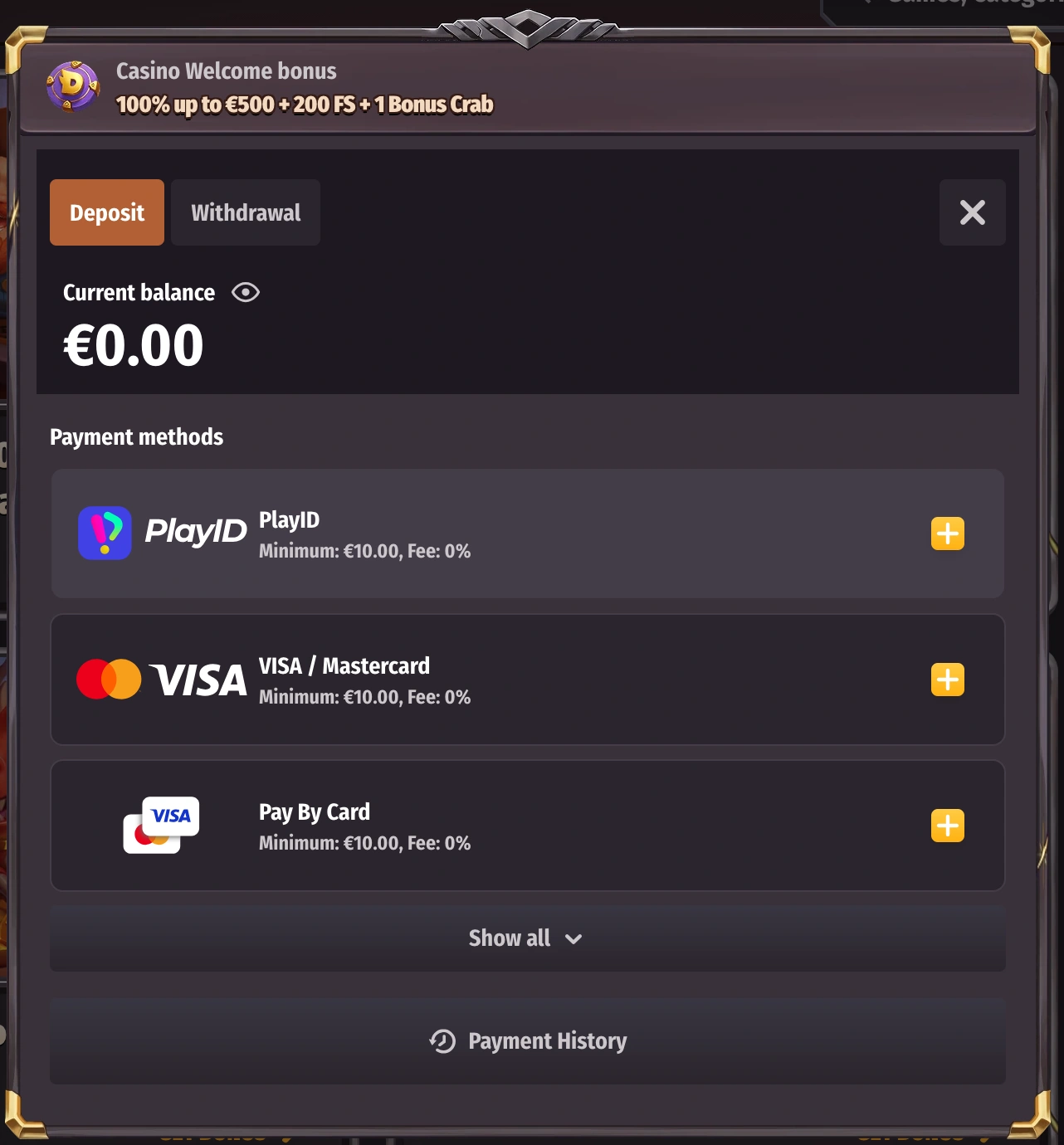 dragonia casino